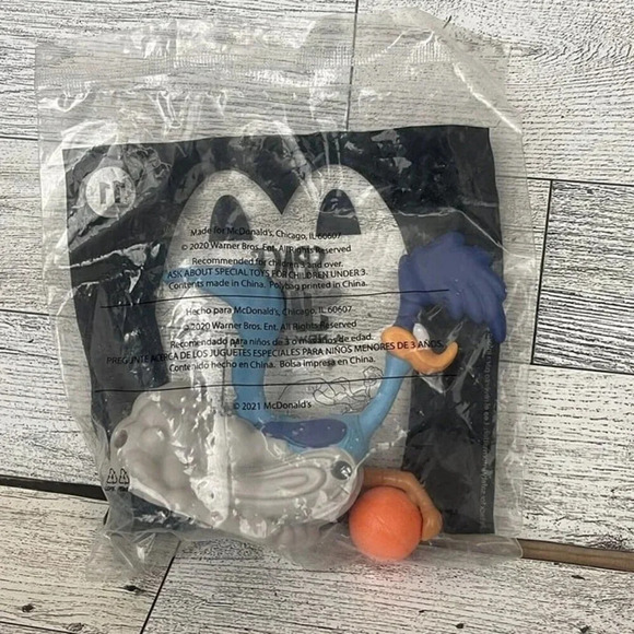 Space Jam - A New Legacy - Road Runner #11 McDonald's 2021 Happy Meal Toy Sealed - Picture 5 of 6
